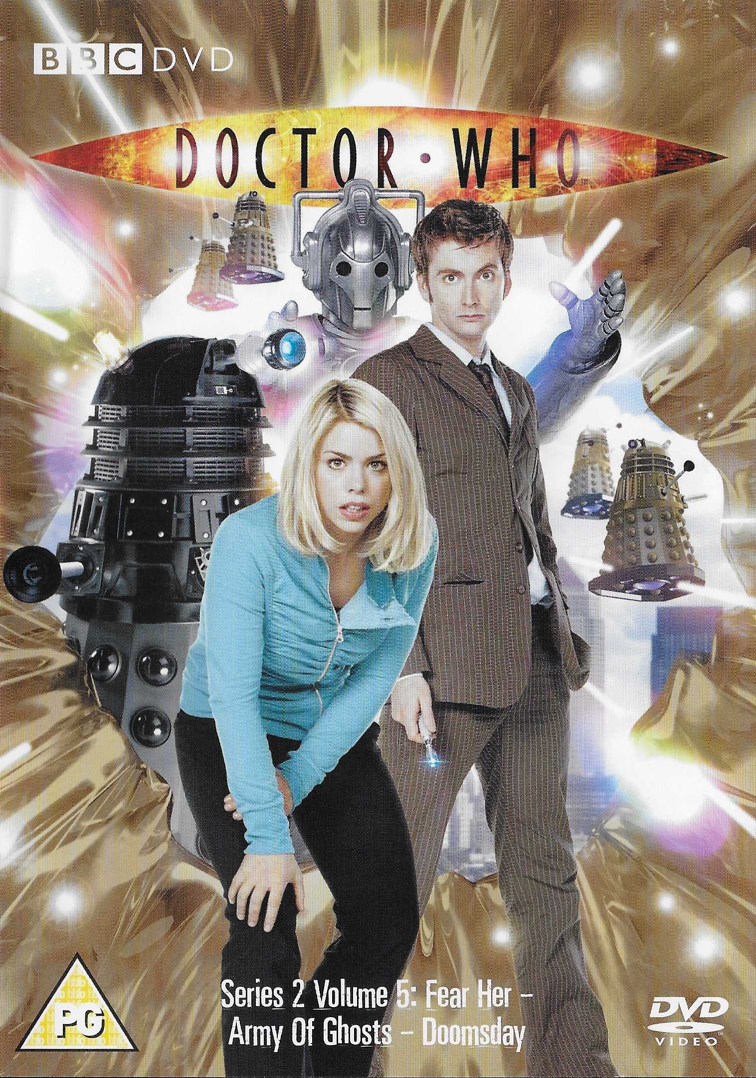 Picture of BBCDVD 1964 Doctor Who - Series 2, volume 5 by artist Matthew Graham / Russell T Davies from the BBC records and Tapes library